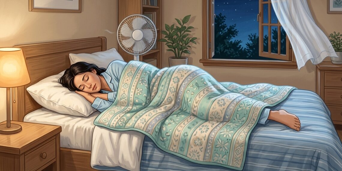 Dormir con una manta, aunque tengas calor, no es una costumbre rara: es tu sistema nervioso buscando seguridad