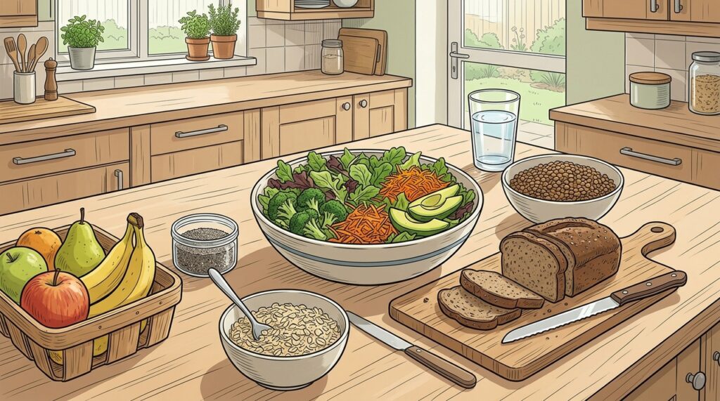Alimentos ricos en fibra: ideas fáciles para consumir más fibra sin complicarse