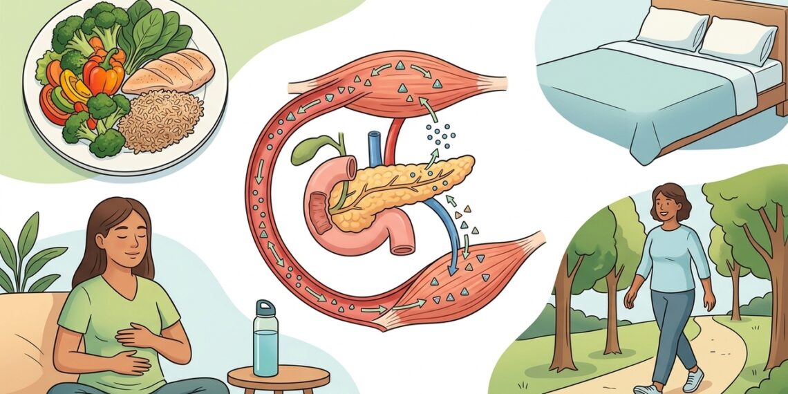 Cómo bajar el azúcar en sangre de forma natural: 7 hábitos que ayudan a tener más energía y cuidar la salud