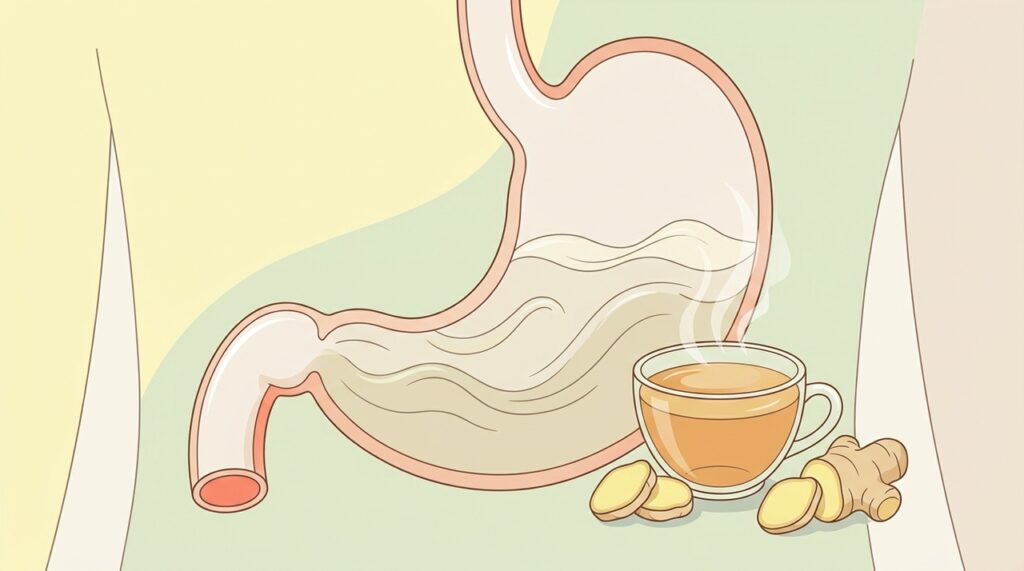 Los beneficios del té de jengibre para personas con malestar digestivo y el mejor horario para consumirlo