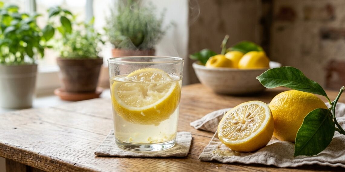 Cómo usar el agua con limón para ayudar al estómago a digerir mejor las comidas pesadas
