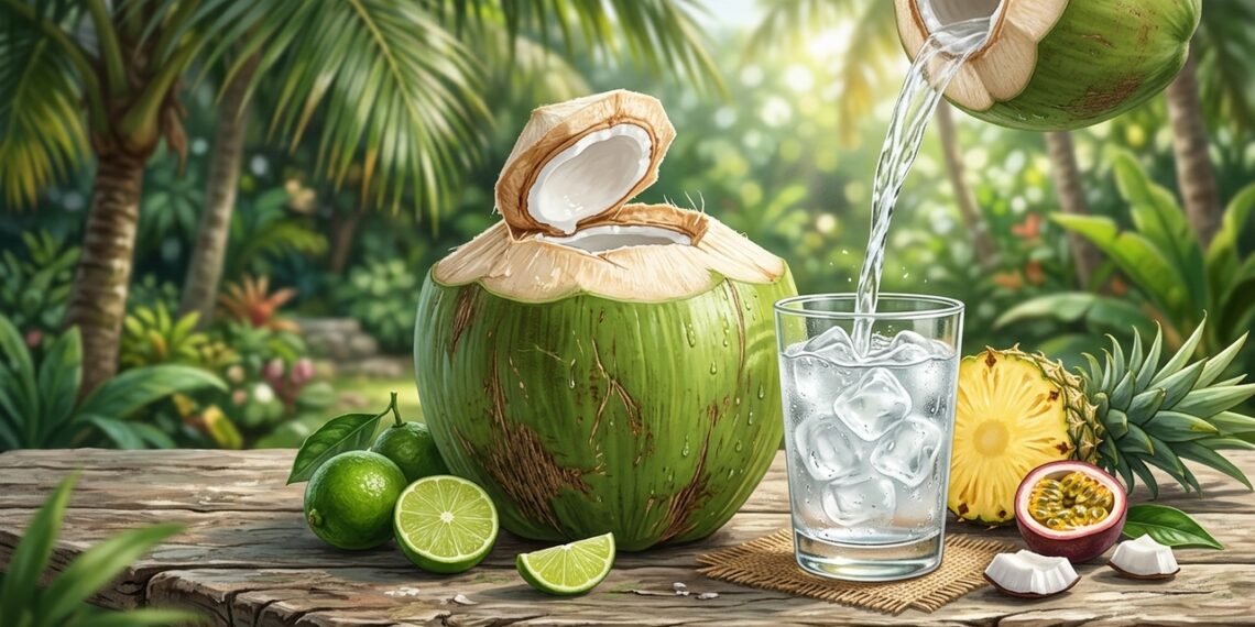 Cómo utilizar el agua de coco para ayudar al hígado a eliminar toxinas