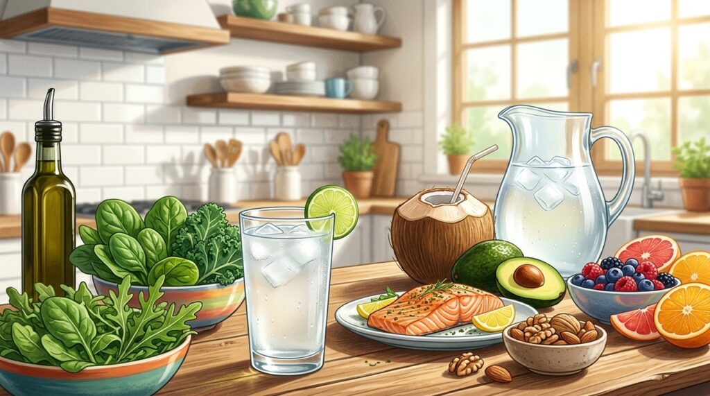 Cómo utilizar el agua de coco para ayudar al hígado a eliminar toxinas