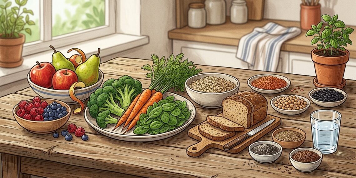 Alimentos ricos en fibra: ideas fáciles para consumir más fibra sin complicarse