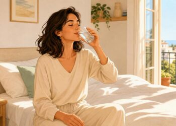 Beber un vaso de agua al levantarse no es solo costumbre: ayuda a activar el cuerpo y a poner en marcha la digestión