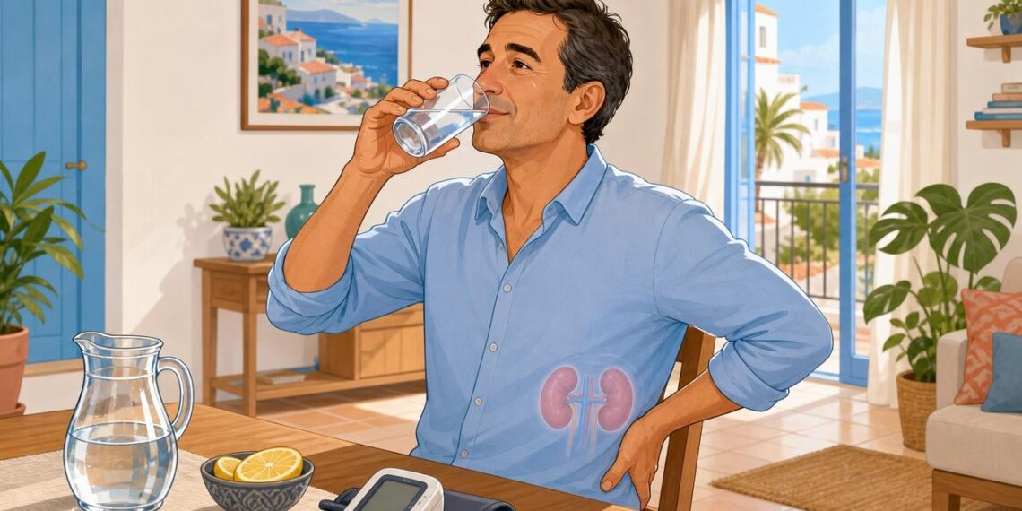 Cómo afecta el consumo de agua a la función de los riñones y a la tensión arterial