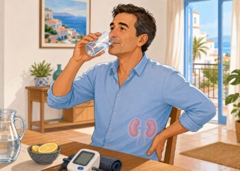 Cómo afecta el consumo de agua a la función de los riñones y a la tensión arterial