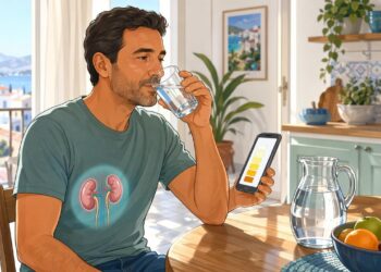 Cuánta agua hay que beber al día de verdad para cuidar los riñones, según la ciencia