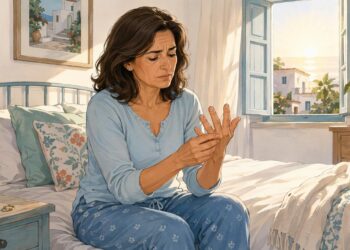 Despertarse con los dedos hinchados y rígidos no siempre es por dormir mal: a veces es una de las primeras señales de retención de líquidos o inflamación