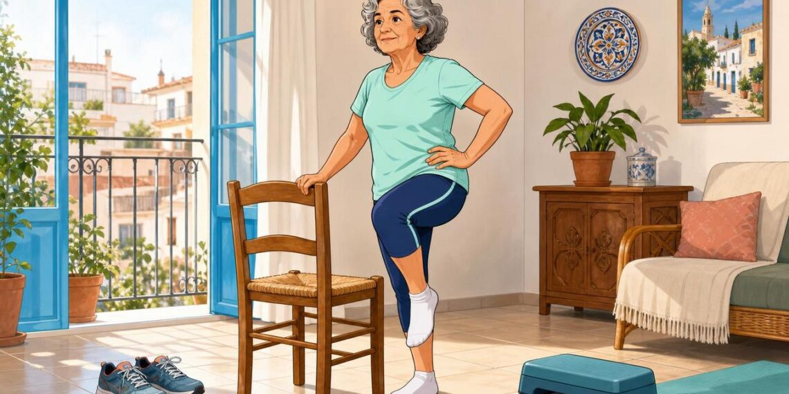 Después de los 60, el ejercicio que más ayuda a evitar caídas no es solo caminar: el equilibrio y la fuerza también cuentan
