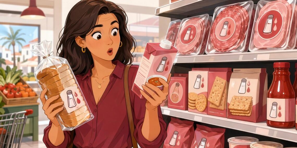 El exceso de sal no está solo en el salero: gran parte viene de los alimentos procesados que comemos sin darnos cuenta
