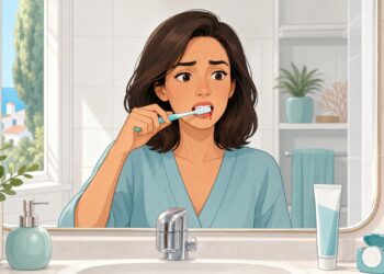 Las encías que sangran al cepillarse no siempre es por cepillar fuerte: a veces es una de las primeras señales de inflamación de las encías