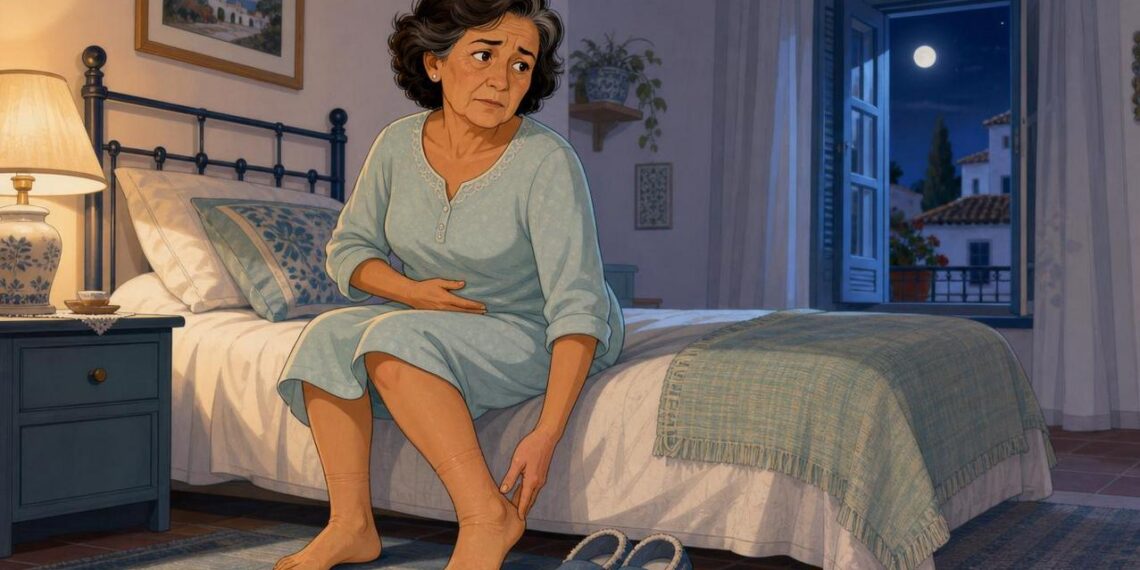 Levantarse varias veces a orinar por la noche no siempre es por beber mucha agua: a veces es señal de retención de líquidos durante el día