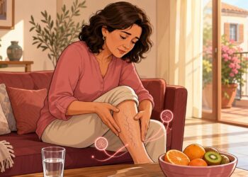 Qué vitaminas ayudan a mejorar la circulación de la sangre y a prevenir la aparición de varices