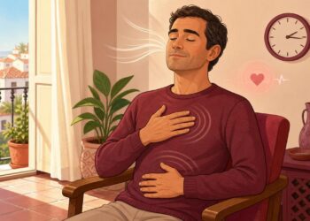 Respirar despacio y profundo durante unos minutos no es solo para relajarse: ayuda a bajar la tensión y a calmar el ritmo del corazón