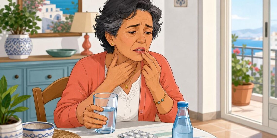 Tener siempre la boca seca no siempre es por falta de agua: a veces se debe al uso continuado de ciertos medicamentos