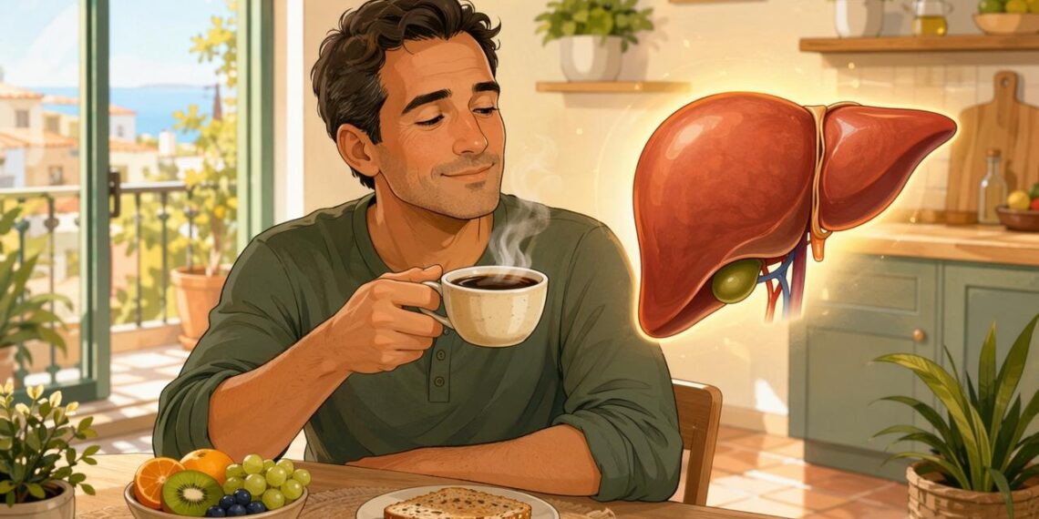 Tomar café por la mañana no es solo cuestión de costumbre: varios estudios lo relacionan con un hígado más sano