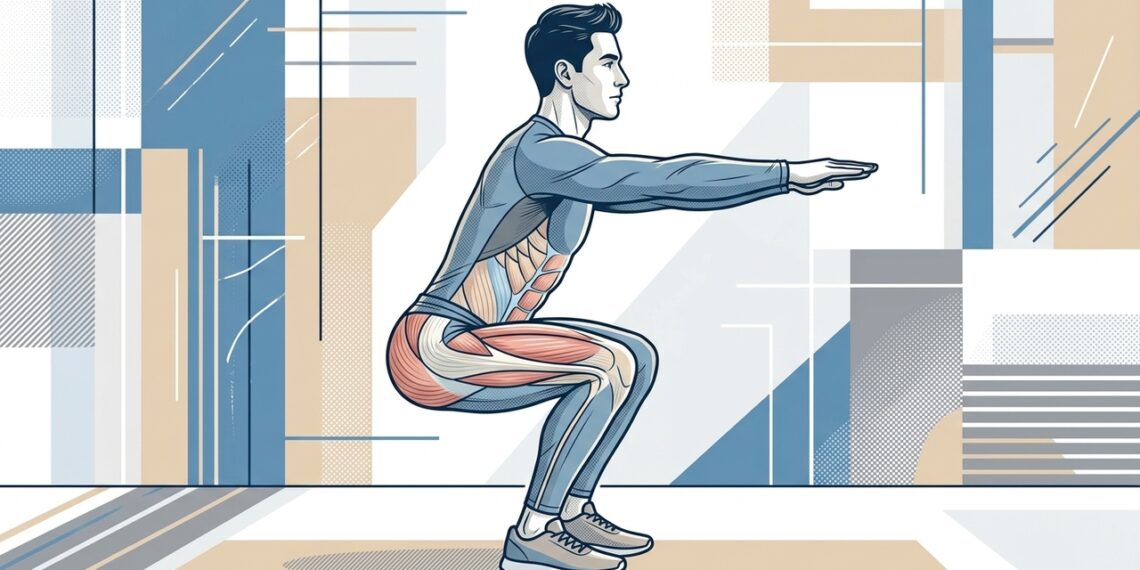 20 sentadillas diarias: así cambian tus piernas y tu cuerpo con el tiempo