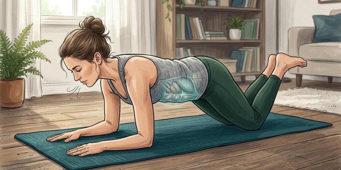 Cómo activar el abdomen con 5 movimientos fáciles sin usar aparatos