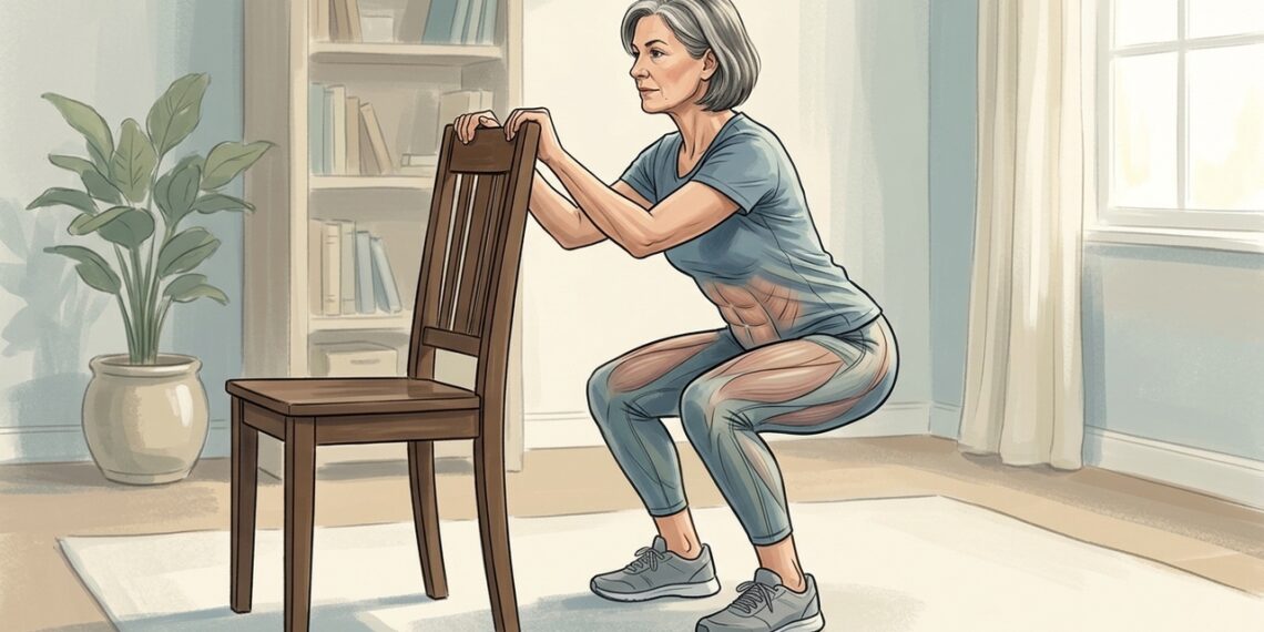 Los 3 ejercicios para fortalecer las piernas y la espalda después de los 45 años
