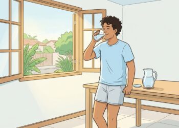 El mejor momento del día para tomar agua