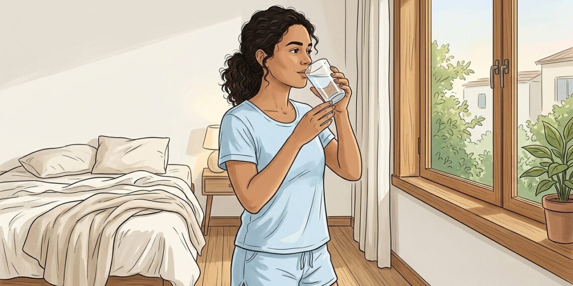 La razón por la que beber agua al despertar ayuda al cuerpo y cómo hacerlo bien