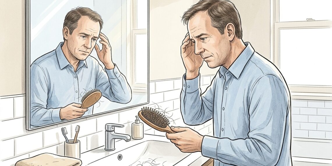 Caída del cabello sin causa evidente: cuándo la tiroides, el hierro y las hormonas deben ser evaluados