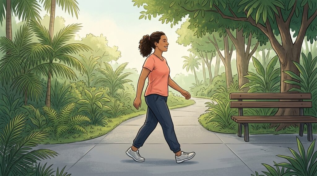 Cómo caminar puede ayudar a aliviar el dolor lumbar leve
