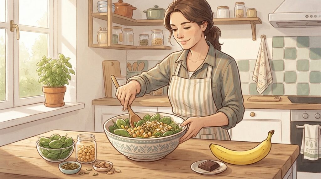 5 alimentos con más magnesio que un plátano