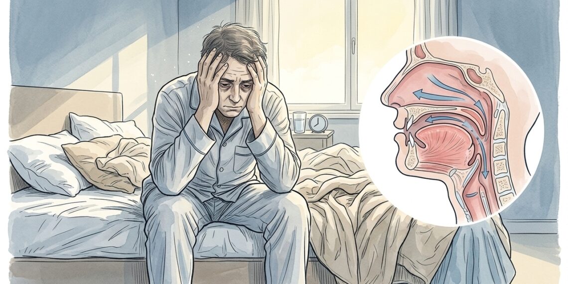 Despertar muy cansado y roncar mucho puede ser uno de los primeros signos de un trastorno del sueño que requiere control