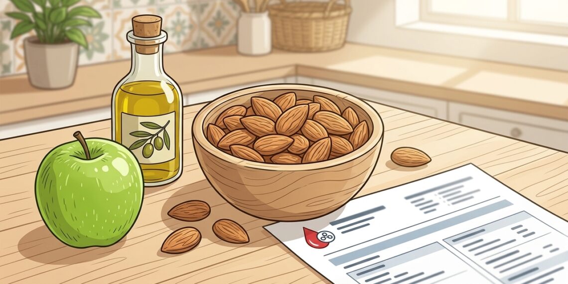 ¿Qué es el colesterol total y qué fruto seco común puede ayudar a reducirlo?