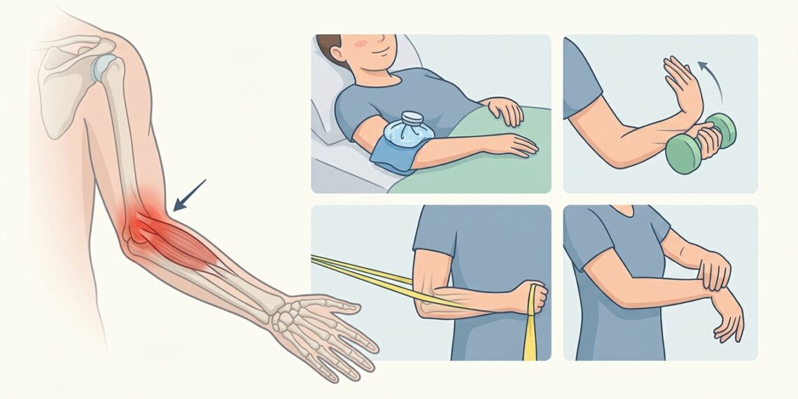 ¿Qué es el codo de tenista y cómo tratarlo para reducir el dolor?