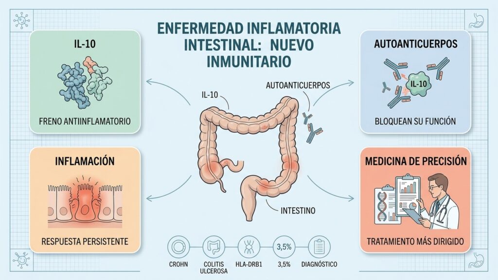 La causa oculta de algunos casos de enfermedad inflamatoria intestinal sale a la luz