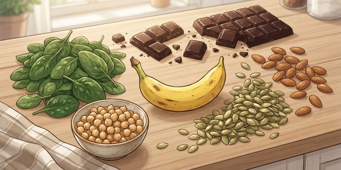 5 alimentos con más magnesio que un plátano