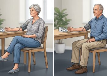 Cómo cruzar las piernas afecta la presión arterial: mediciones más confiables