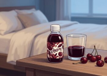 Si tomas jugo de cereza ácida por la noche, podrías notar cambios en el sueño