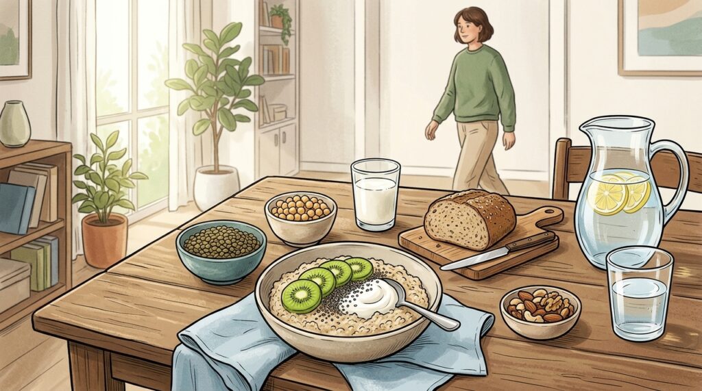 Alimentos que ayudan a sentirse más liviano y a cuidar la digestión