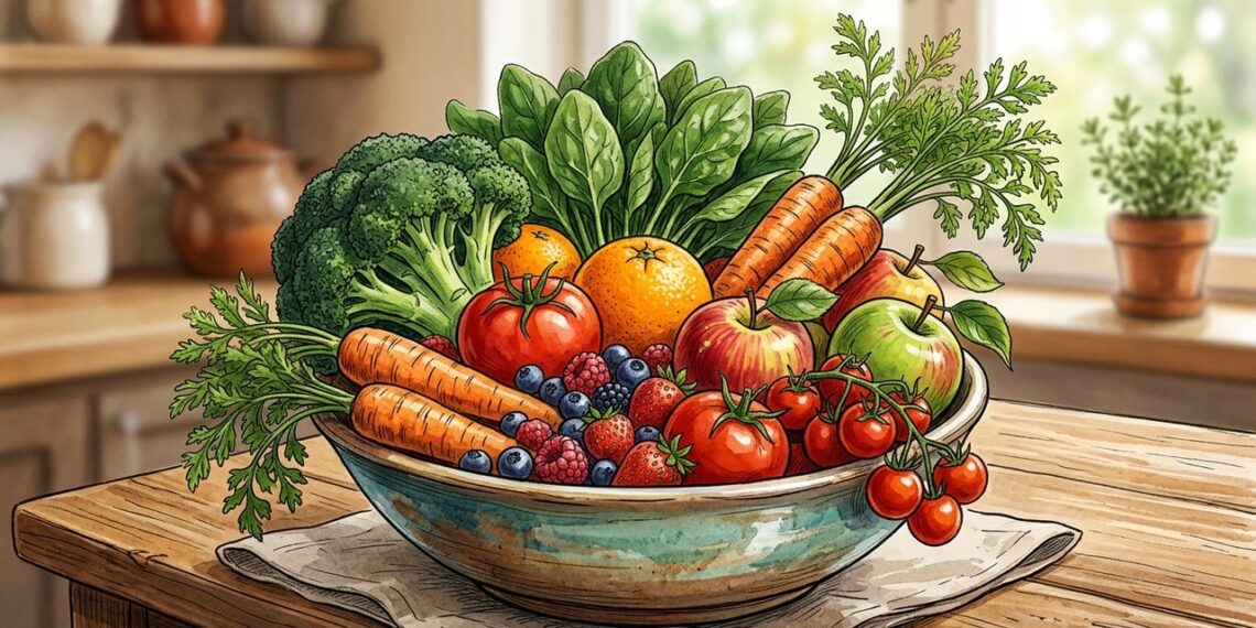 Estudios muestran que el consumo regular de frutas y verduras ayuda a cuidar la salud en general