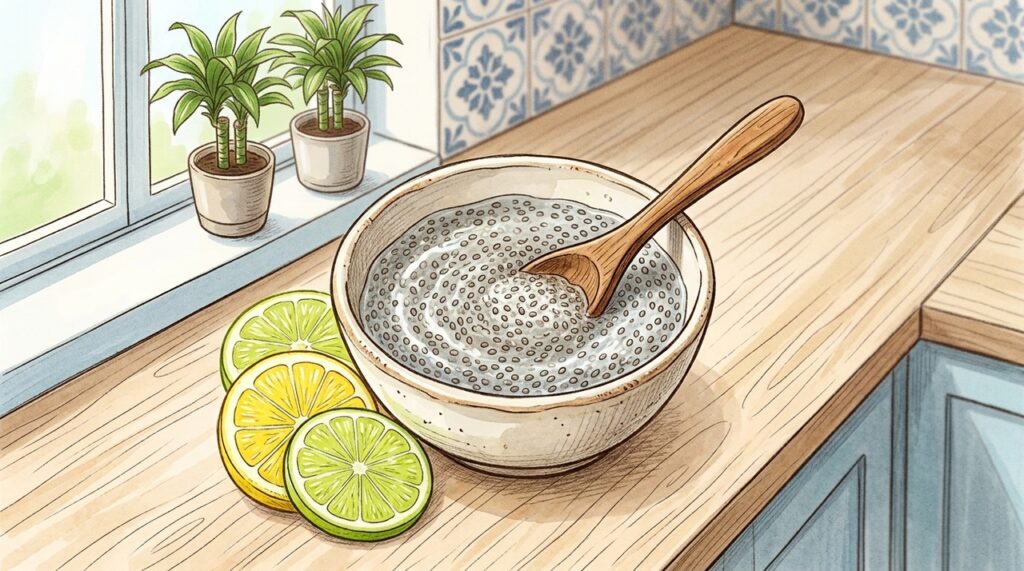 Por qué poner semillas de chía en el vaso de agua hace la diferencia