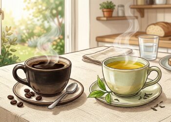 Té verde o café en ayunas: ¿cuál es mejor para la energía y la salud?