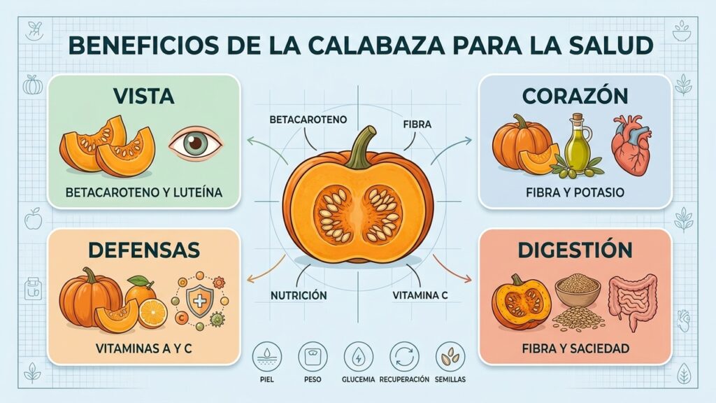 La calabaza esconde beneficios para la salud que pocos aprovechan