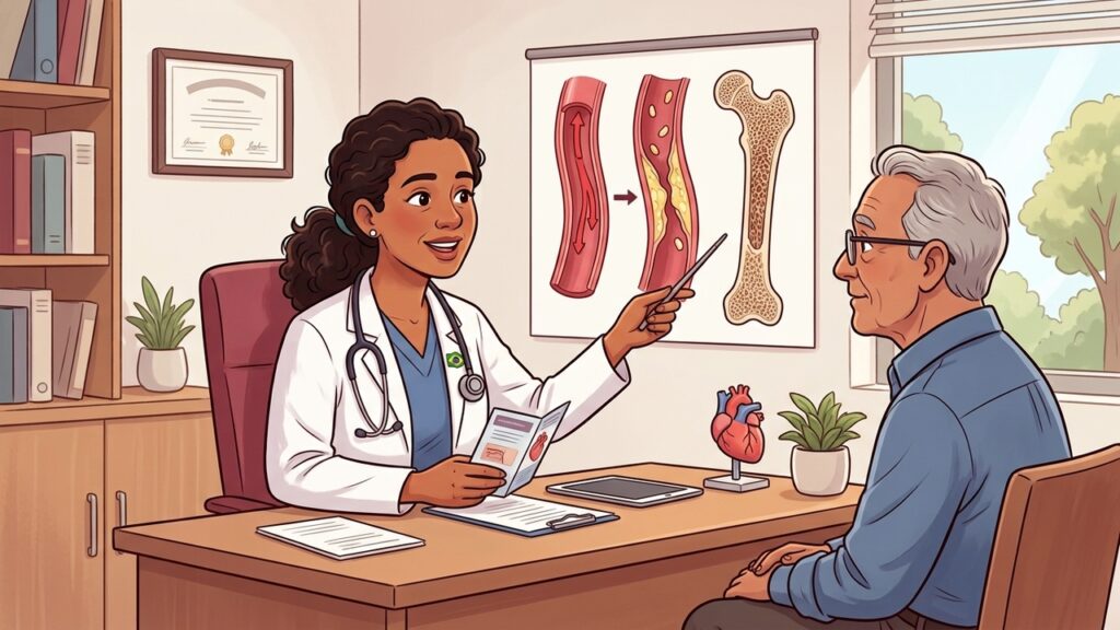 Cuatro claves para comprender cómo la vitamina K2 favorece la salud vascular y ósea.