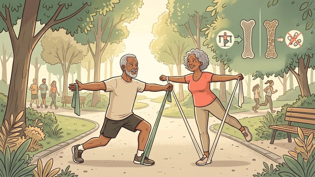 El ejercicio sigue siendo una de las mejores estrategias para prevenir fracturas.