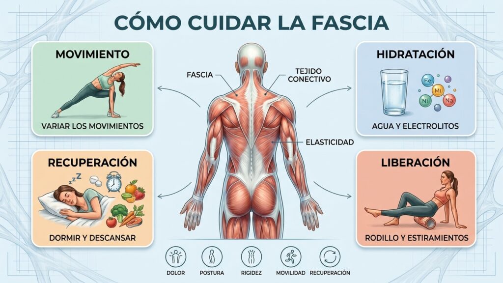 La fascia puede ser la causa oculta de muchos dolores corporales