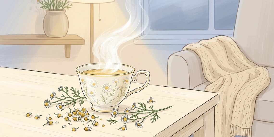 La infusión de manzanilla que puede ayudar a relajarse de forma natural