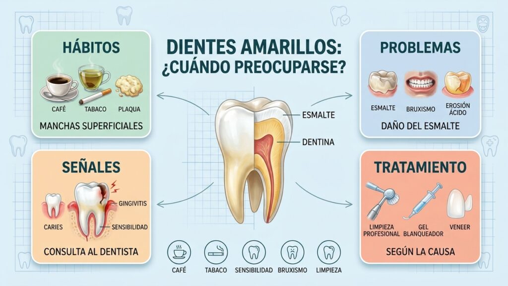 El color de tus dientes puede revelar mucho más de lo que imaginas