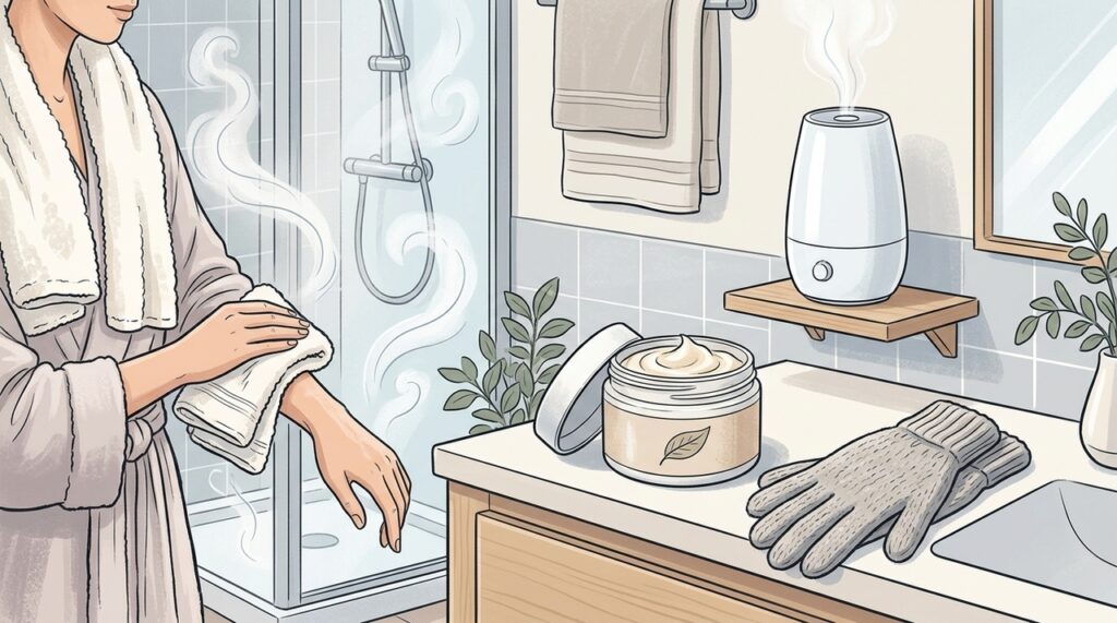 El truco para combatir la piel seca en invierno