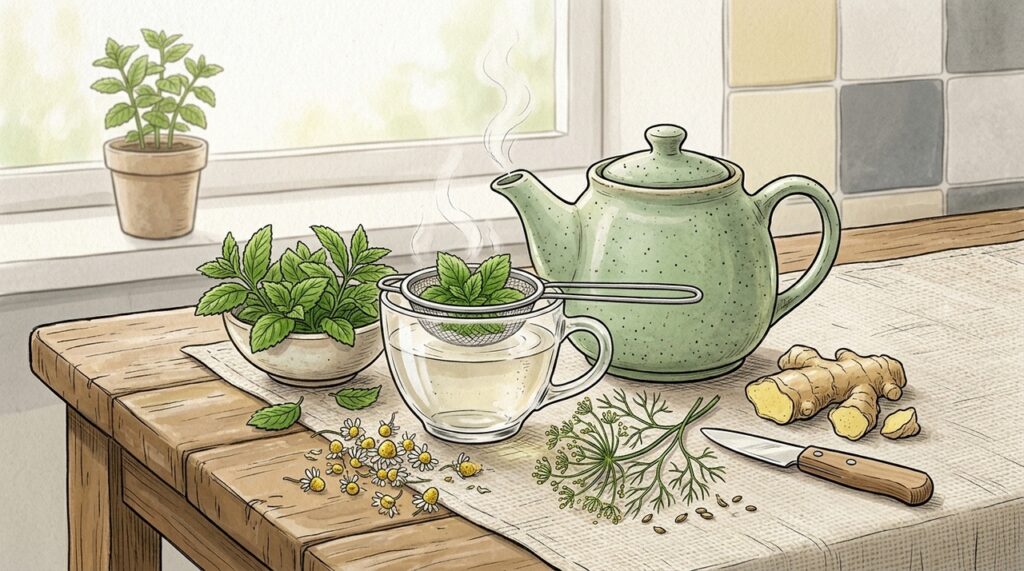 La infusión que puede ayudar a aliviar la sensación de hinchazón de forma natural