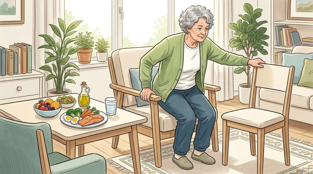 La alimentación y el ejercicio son fundamentales en el envejecimiento, y para quienes tienen molestias, existen tratamientos