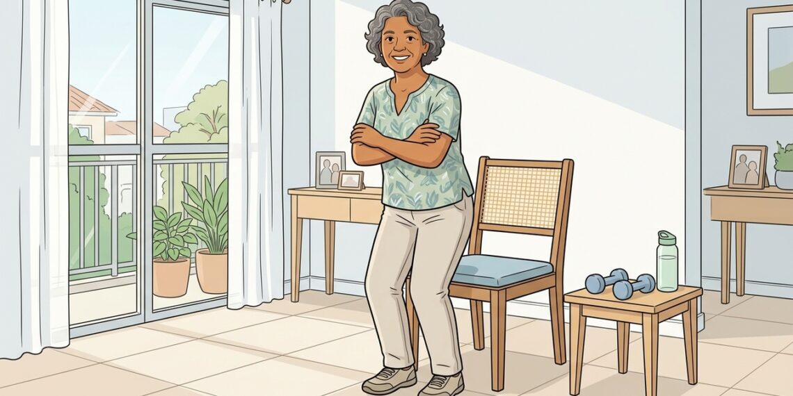 Las personas mayores de 60 años necesitan fuerza y equilibrio para envejecer bien